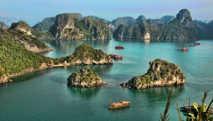 A Baía de Halong