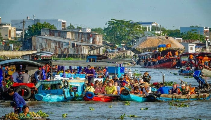 Mercado flutuante
